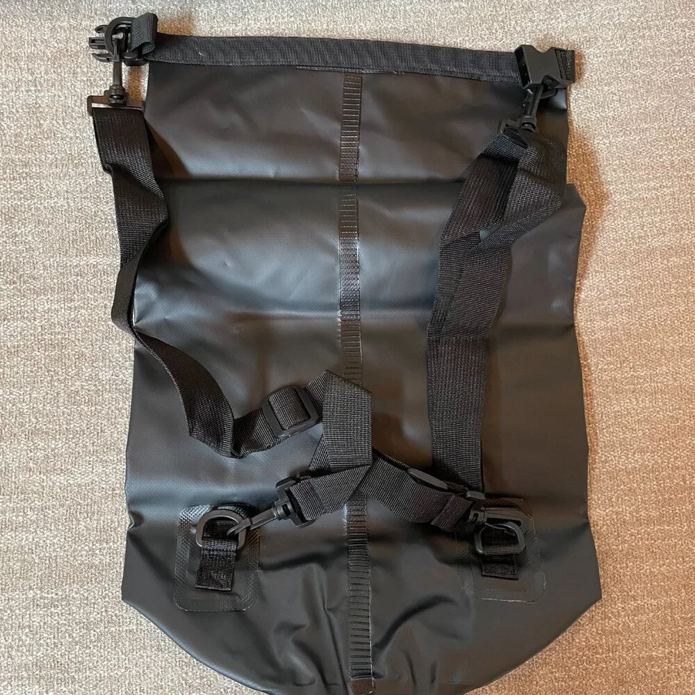 NWT IRONMAN 70.3 Drybag backpack black and red NEW